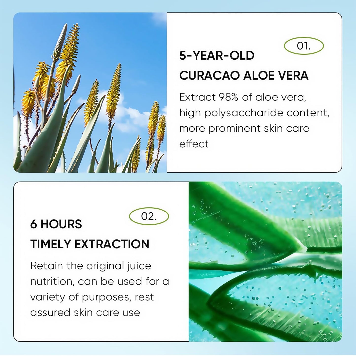 Sadoer Aloe Vera Lip Balm Chapstick, Ultra Hydrating Plant-Based Formula for Soft Lips, 98% Natural Moisturizer, Long-Lasting Nourishment for Dry & Sensitive Lips(1PCS)