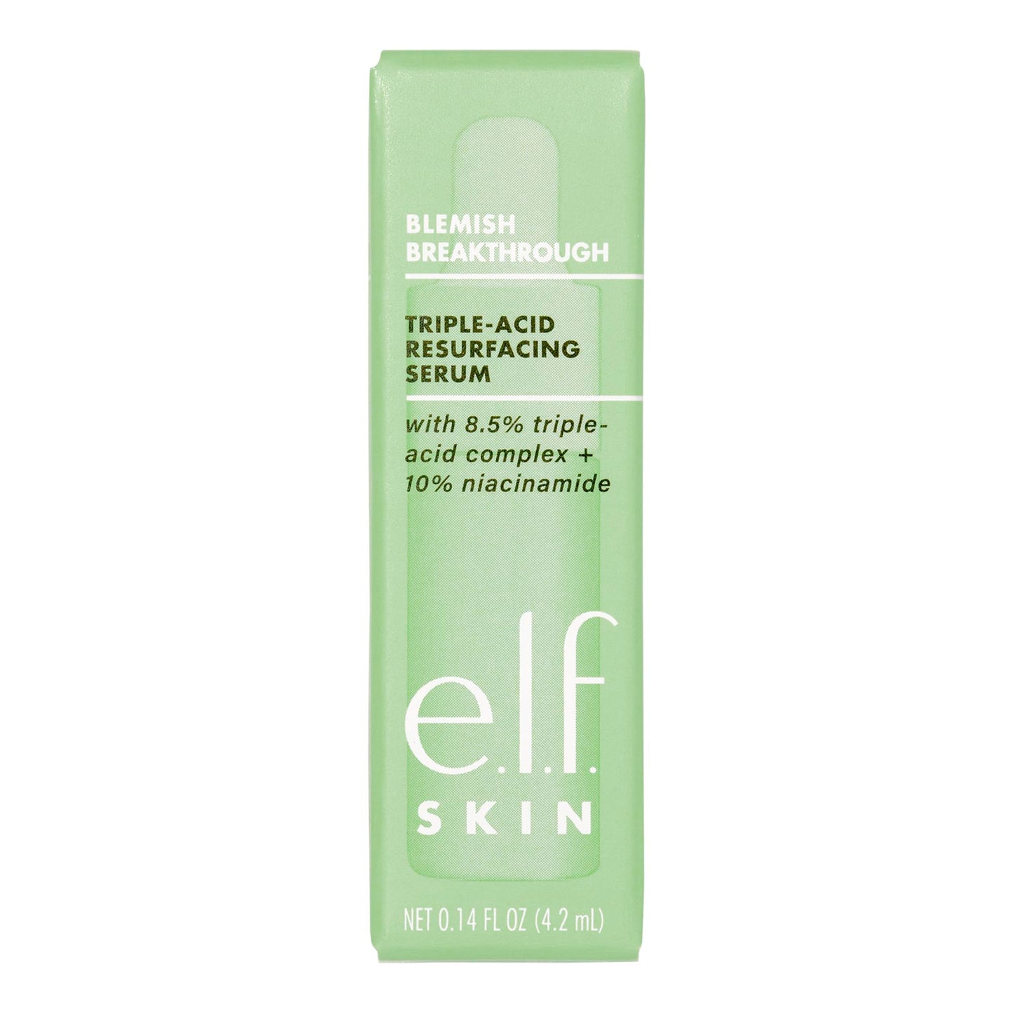 e.l.f. SKIN Blemish Breakthrough Triple-Acid Resurfacing Serum Mini, Hydrating Night Serum For Fighting Blemishes, Helps Improve Skin Tone & Texture