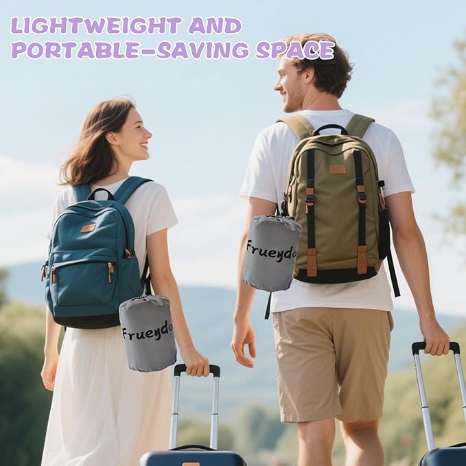 Inflatable Foot Rest for Under Desk at Work, Travel Footrest Pillow for Long Airplane Flights-Adjustable Blow Up Leg Rest Outdoor Foot Stools Ottoman, Seat Extender