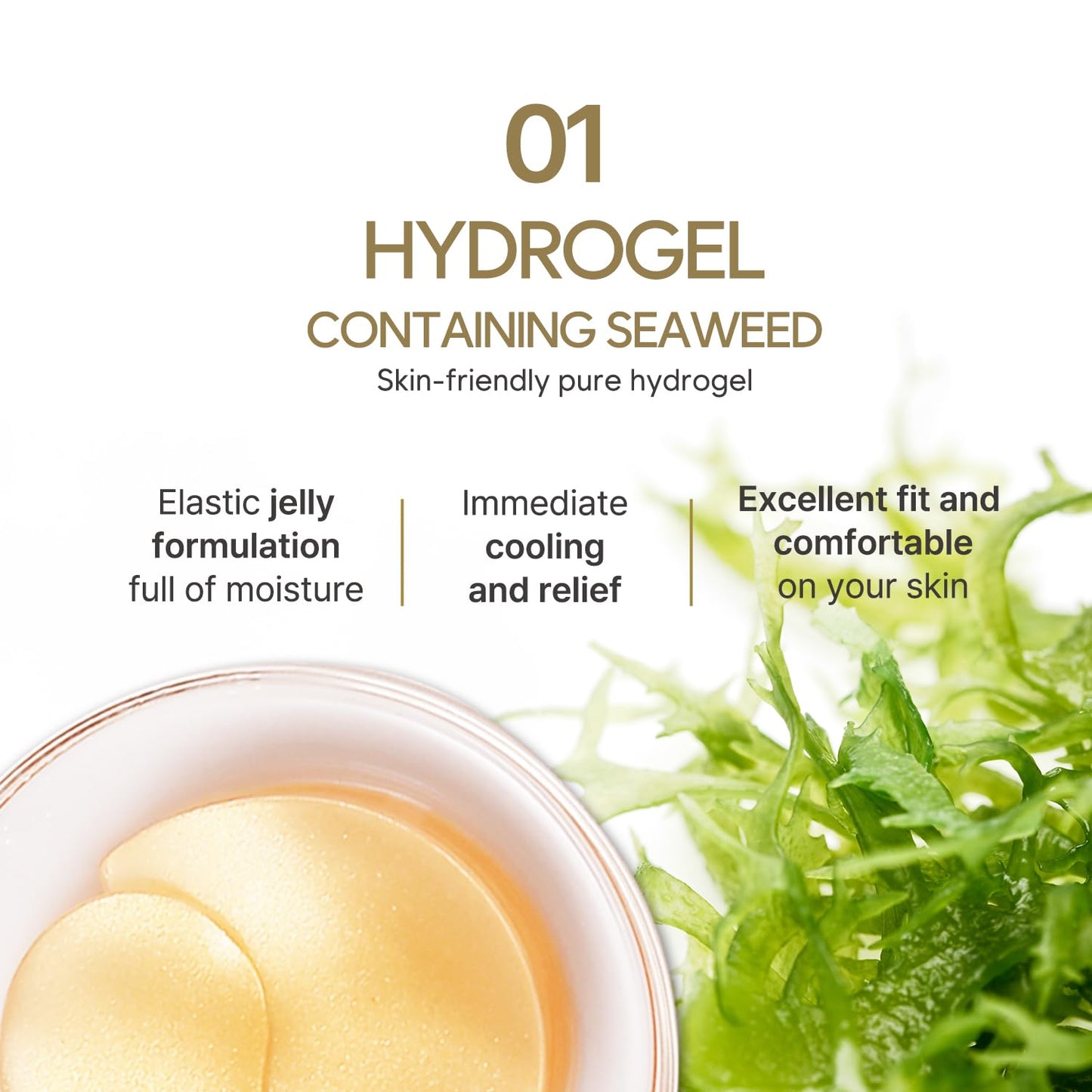 Gold Hydrogel Eye Patch 60ea (30pairs)