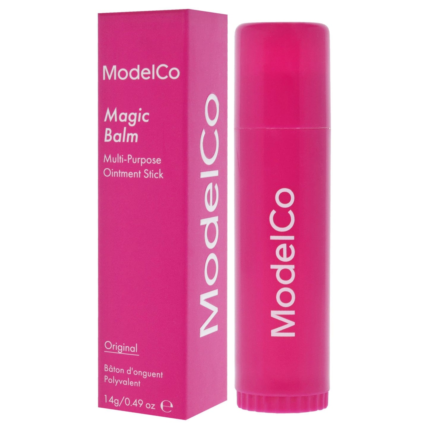 ModelCo Magic Balm - Glides On Effortlessly And Absorbs Instantly - Locks In Hydration For Hours - Multi-Purpose Tool - Lanolin Enriched Formula - Non-Greasy, Non-Sticky Formula - Original - 0.49 Oz