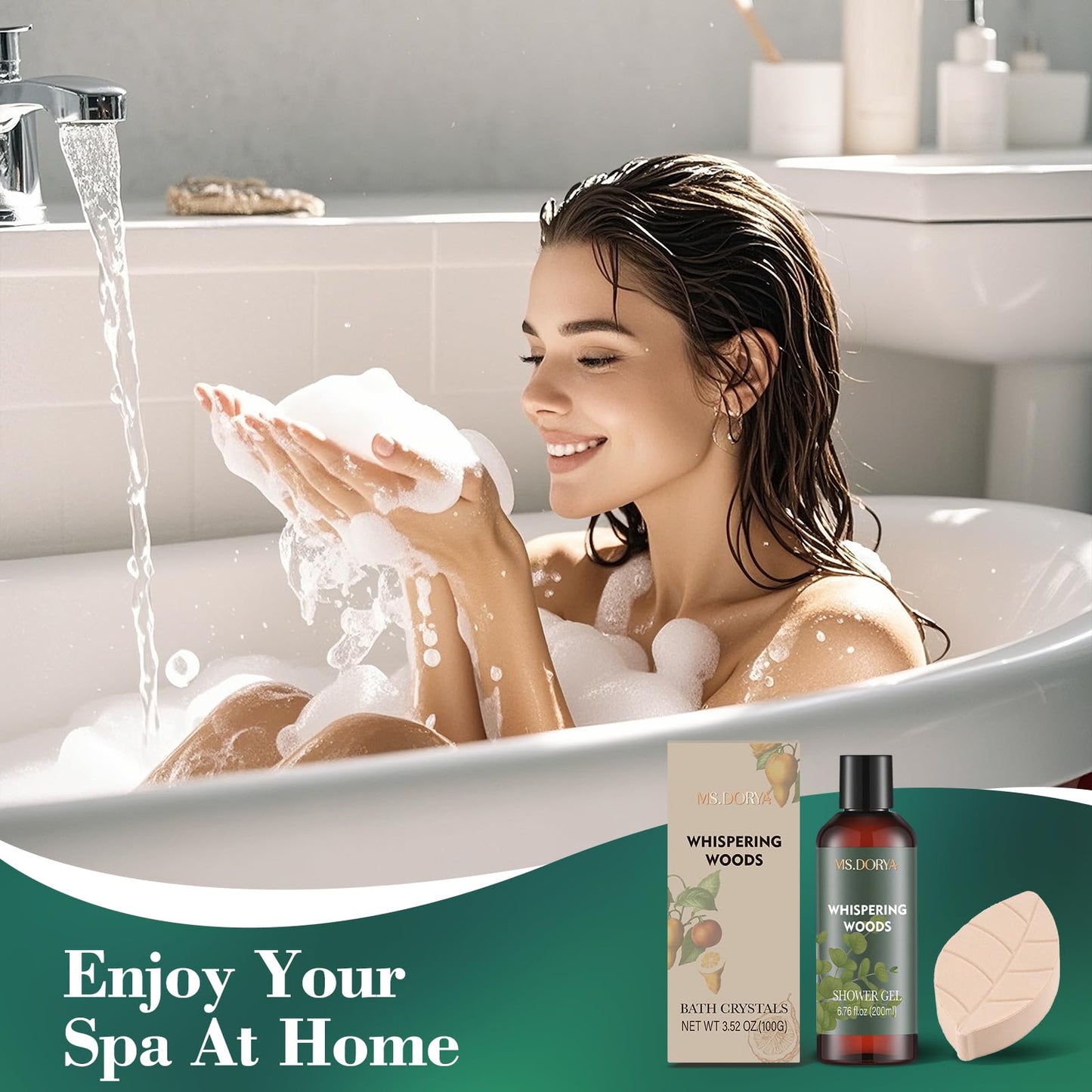 Happy Birthday Gifts for Women Mom Wife Grandma, Spa Gift Baskets Gifts for Friend Sister, Get Well Gifts Self Care Gifts Unique, Anniversary Christmas Mothers Day Gifts for Daughter Her Coworker