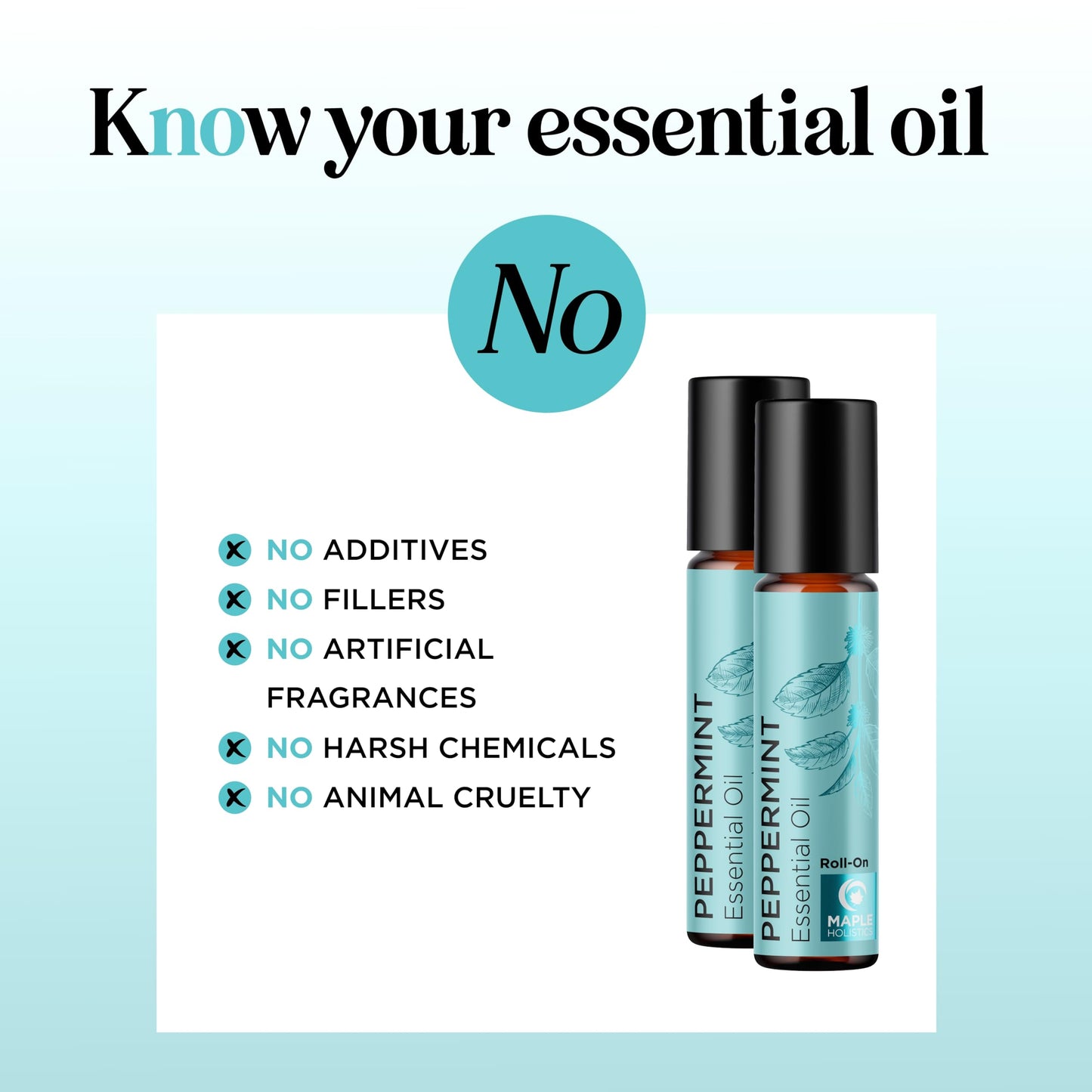 Peppermint Oil Roll on - Pure Peppermint Rollerball Essential Oil Aromatherapy Stick for Headaches - Natural Travel Essential and Pregnancy Must Have for Headaches Energy & Focus Support (2 Pack)