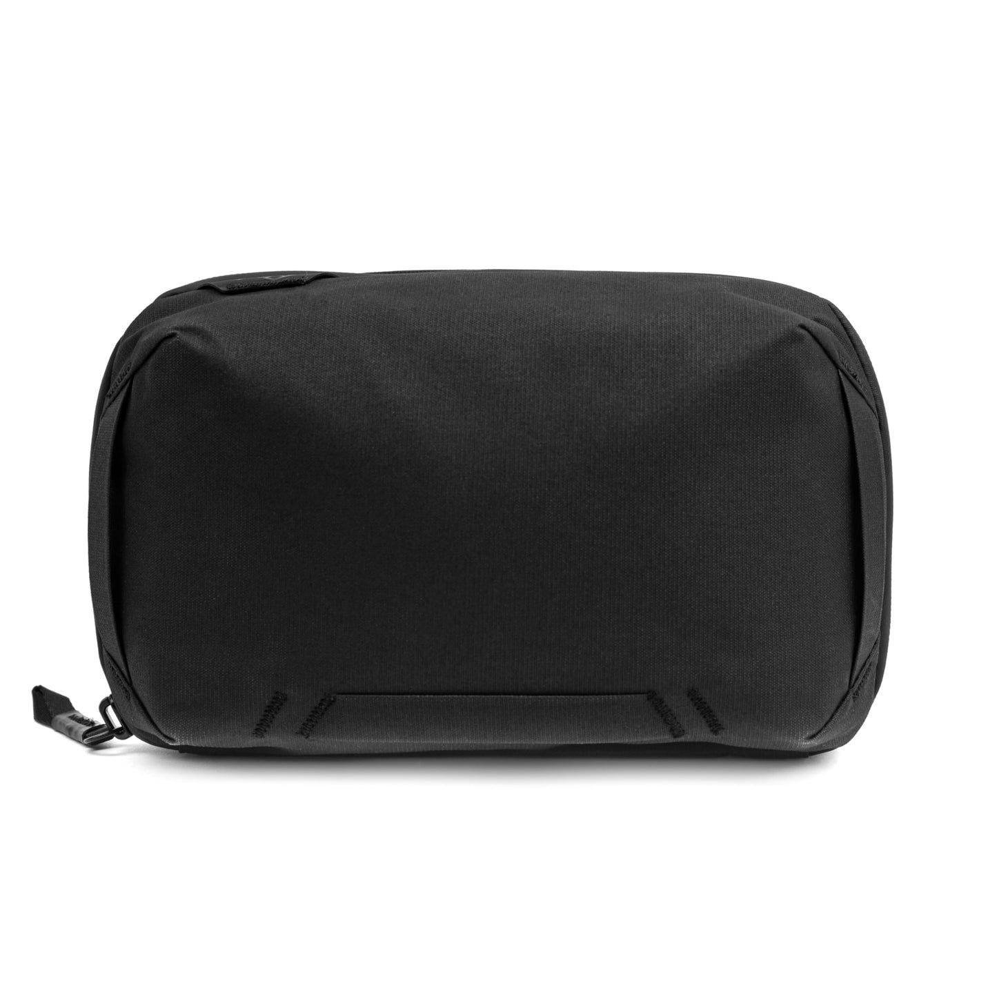 Peak Design Tech Pouch, Black, Electronics Organizer for Travel or Everyday Carry, Origami-Style Storage, Cable Pass-Through, Weatherproof Recycled Nylon, Gear Carry Bag for Men and Women