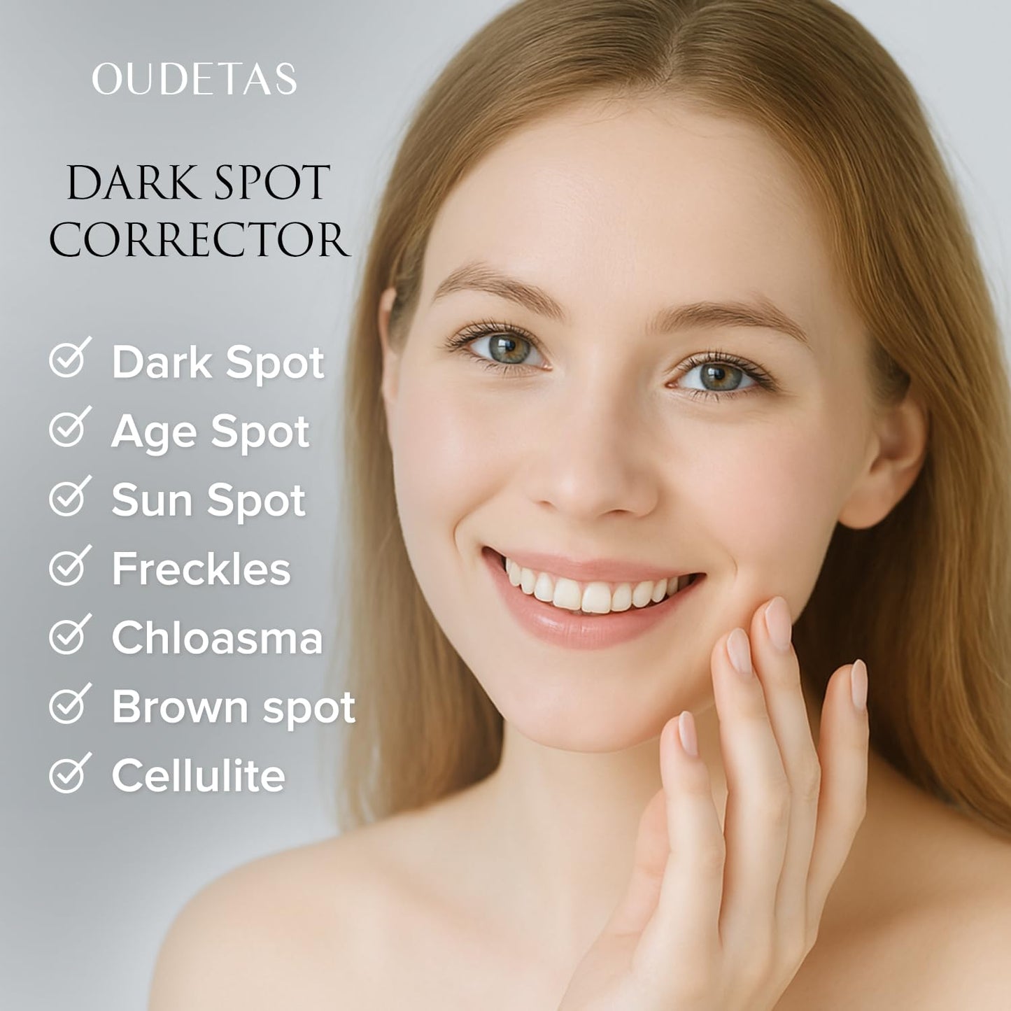 Dark Spot Remover for Face and Body with 360-Degree Roller, Dark Spot Corrector Serum, Dark Spot Remover for Body, Age Spot Sun Spot Freckles Brown Spot Remover(0.5 Fl Oz)