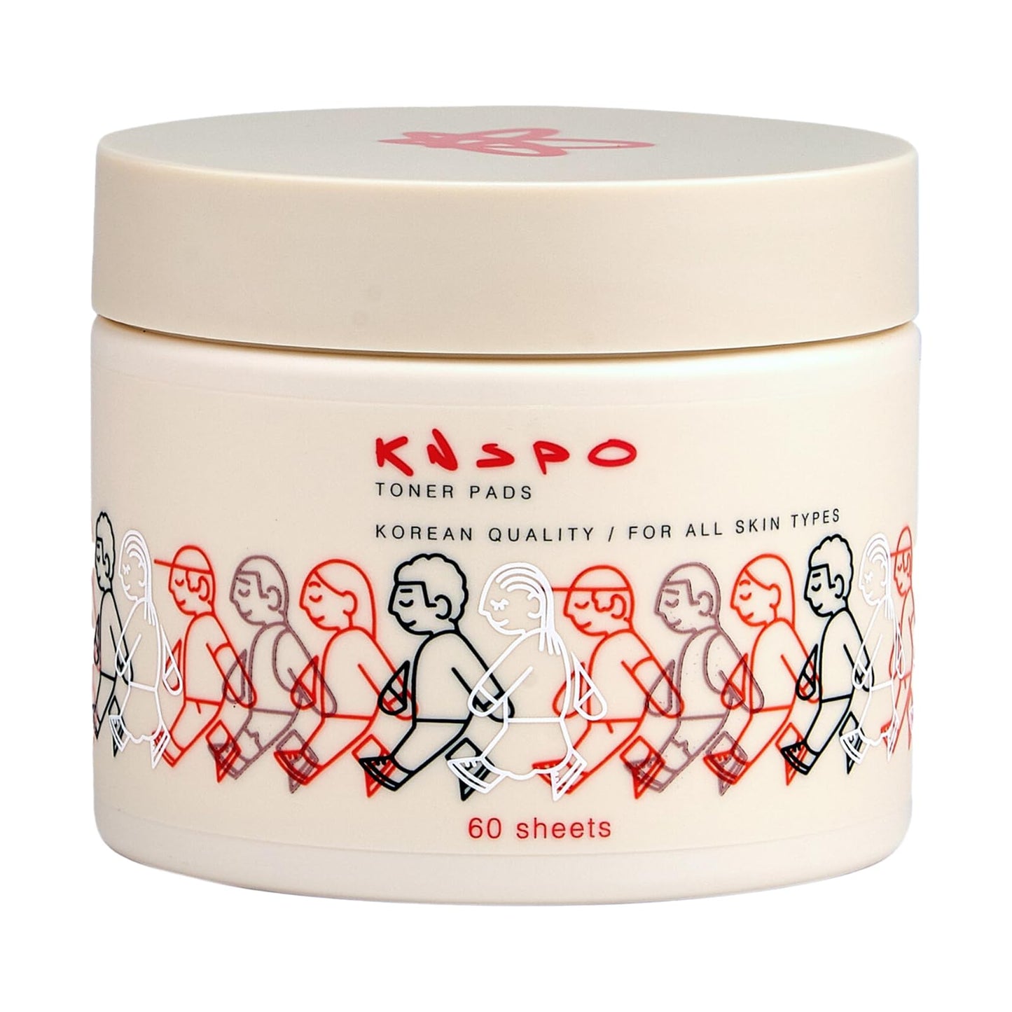 KNSPO Toner Pads - Pre-Soaked Toner Pads with Korean Skincare - Balancing Face Toner - Hydrating Toner Pads for All Skin Types - 60 pc