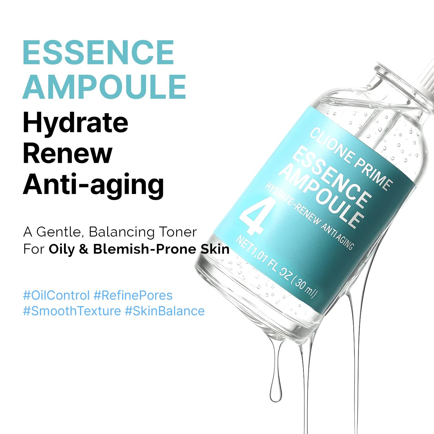 Korean Skin Care Set For Women - Gift For Women Korean Anti Aging Skin Care Products Lifting, Firmness & Hydration Essence, Mask, Booster & Ampoule Set for Radiant Smooth Looking Skin