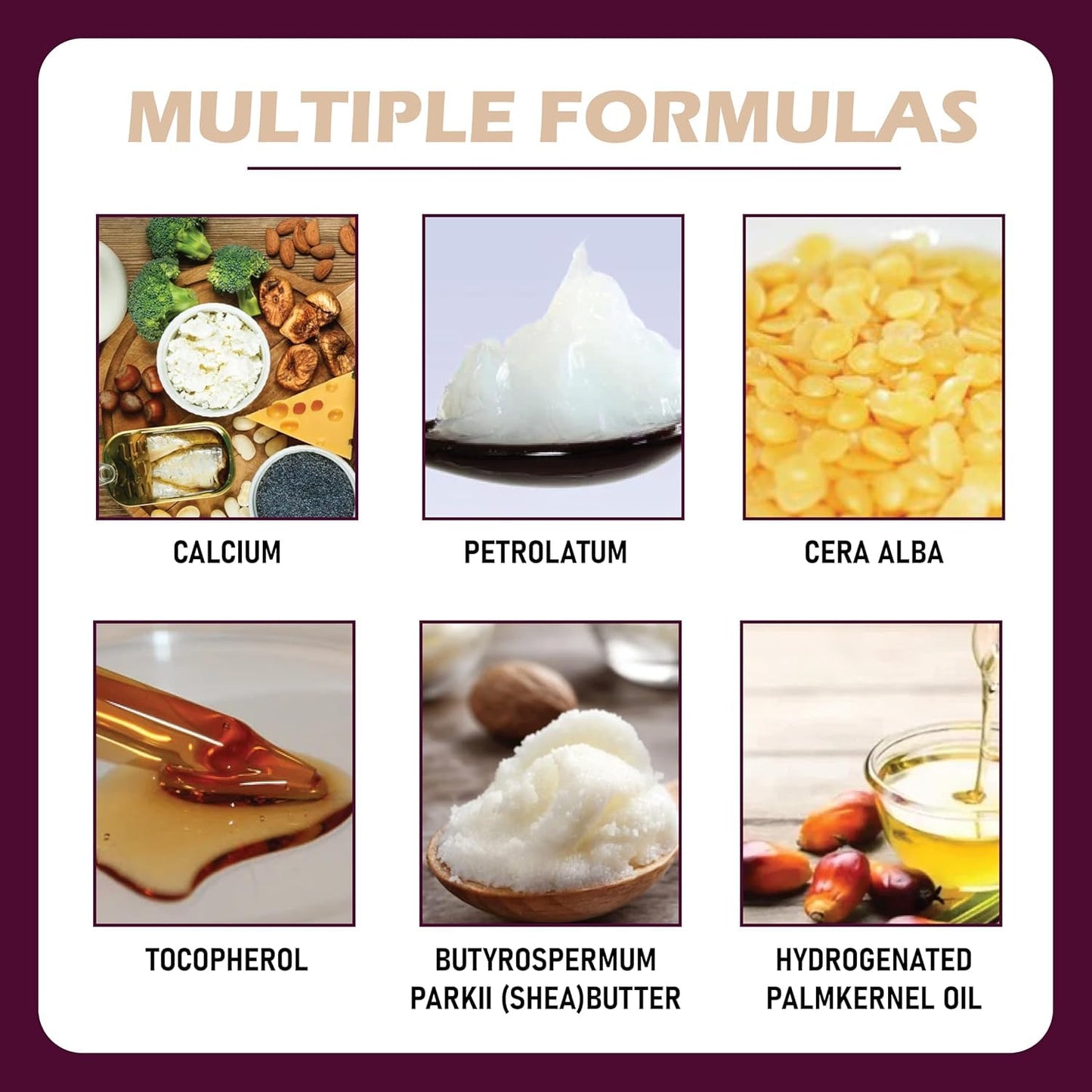 2 Pcs Calcium Multi Balm, Calcium Volume Multi Balm, Wrinkle Core Stick, Korean Collagen Moisturing Stick, Anti-aging, Hydrating, Firming Skin, Suitable for Eyes, Neck, Face