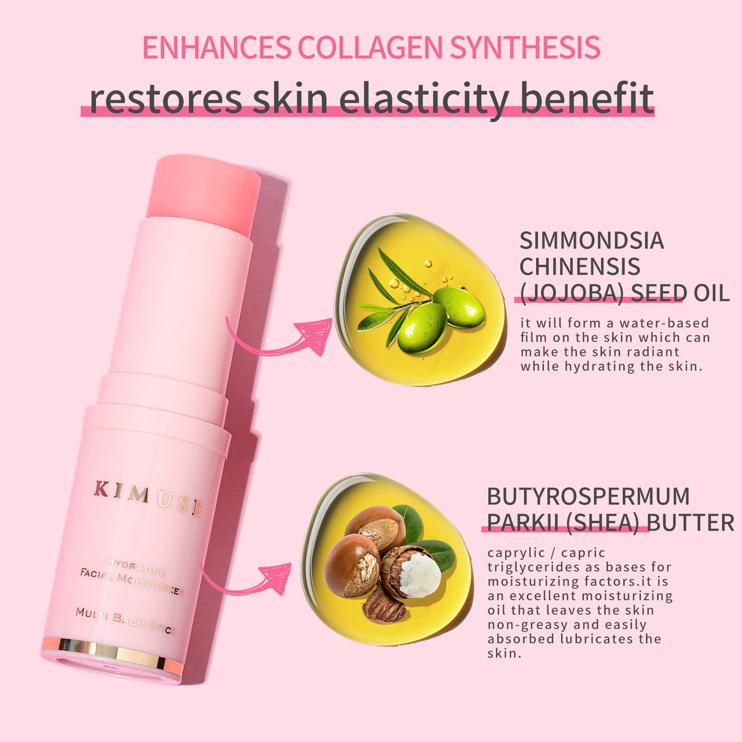 KIMUSE All-in-One Hydrating Multi Balm Stick & Color Correcting Facial Serum