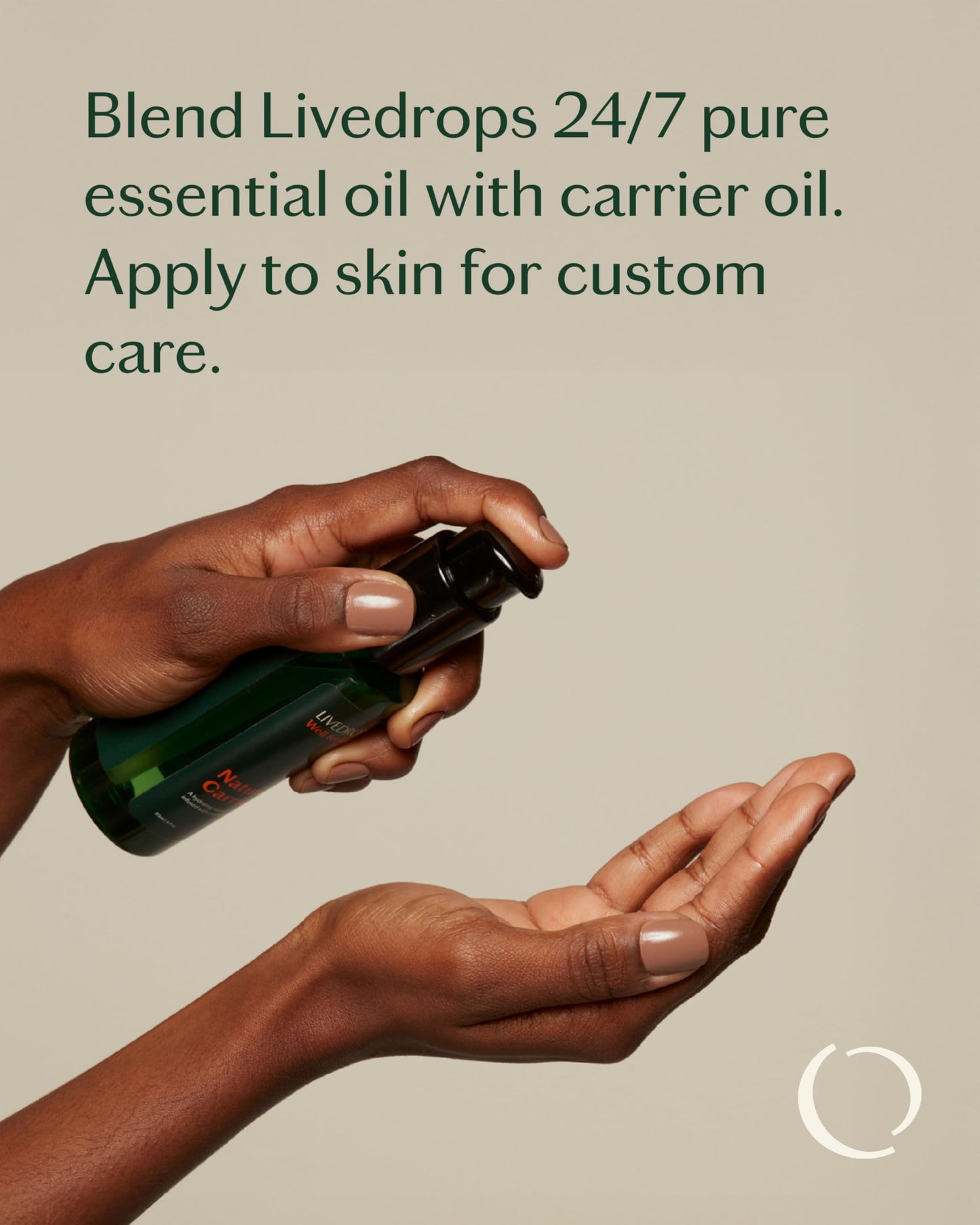 Livedrops 24/7 Unscented Carrier Oil for Essential Oils – Skin Safe, Vegan, Odorless, Fast Absorbing – Mix for Dilution, Massage, Hair & Face Care – Crafted in France – Clinically Tested