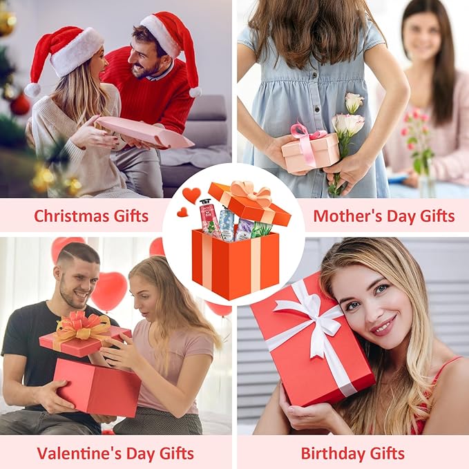 210 Pack Moisturizing Hand Cream Gifts Set For Women, Hand Lotion Travel Size for Dry Cracked Hands, Bulk Fragrance Hand Lotion for Mom Gifts, Bridal Shower Favors, Bridesmaid Gifts, Thank You Gifts