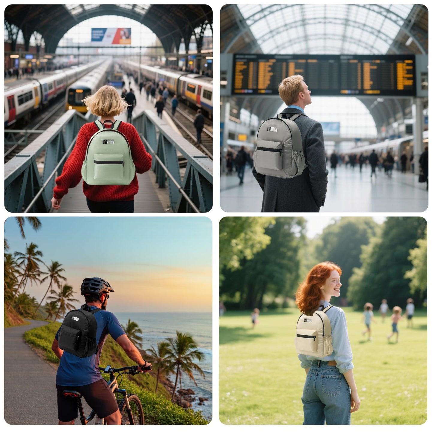 Yeshore Lightweight Packable Backpack – Small Foldable Travel Daypack, Water-Resistant Hiking Backpack for Men & Women, 15L Capacity