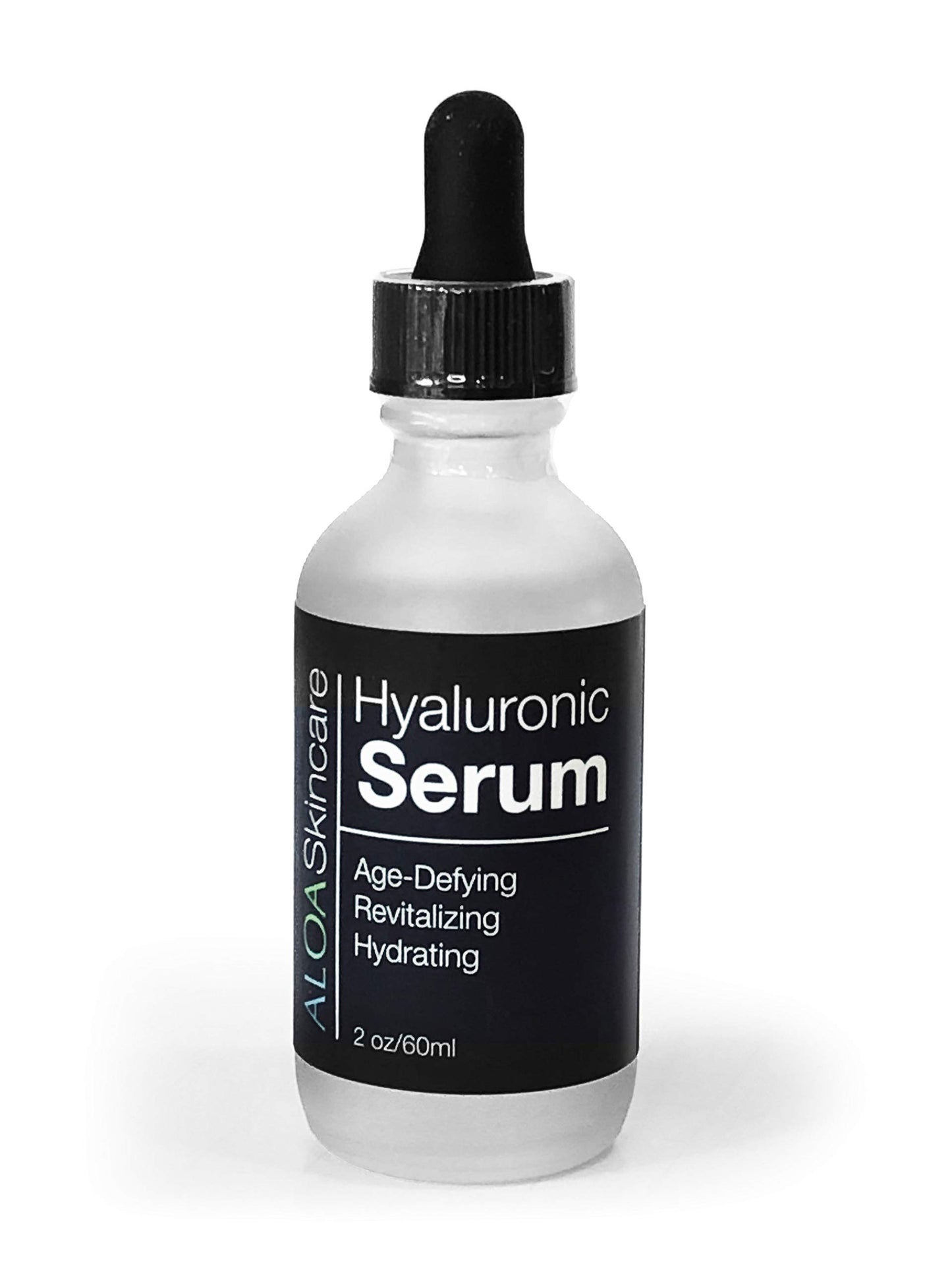 ALOA Skincare Hyaluronic Acid Serum for Face 2oz, Intense Hydration, Skin Plumping, Anti Aging, Anti Wrinkle, Daily Moisturizer for Fine Lines and Wrinkles