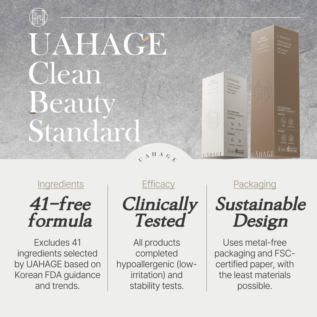 UAHAGE Hello I’m Mask Sheet – Deep Hydration, Vegan Korean Skincare with 10 Hyaluronic Acids, Resurrection Plant, Panthenol, Allantoin, Jojoba Seed Oil, Arginine (25ml x 5 Sheets / 0.85 fl.oz each)