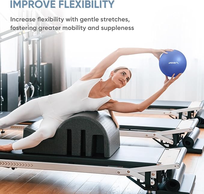 APEXUP Yoga Ball Exercise Ball Anti Slip Heavy Duty for Fitness, Balance & Core Workout
