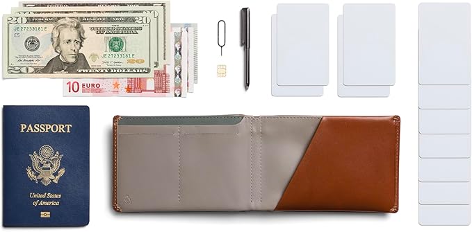 Bellroy Travel Wallet, travel document holder (Passport, tickets, cash, cards and pen) -