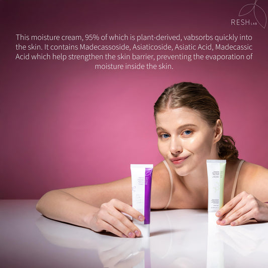 Korean Cica Repair Cream – Hydrating & Redness Relief Face Moisturizer | Soothing Daily Barrier Cream with Ceramide & Panthenol for Sensitive, Acne-Prone & Dry Skin – Fragrance-Free (50 ml)