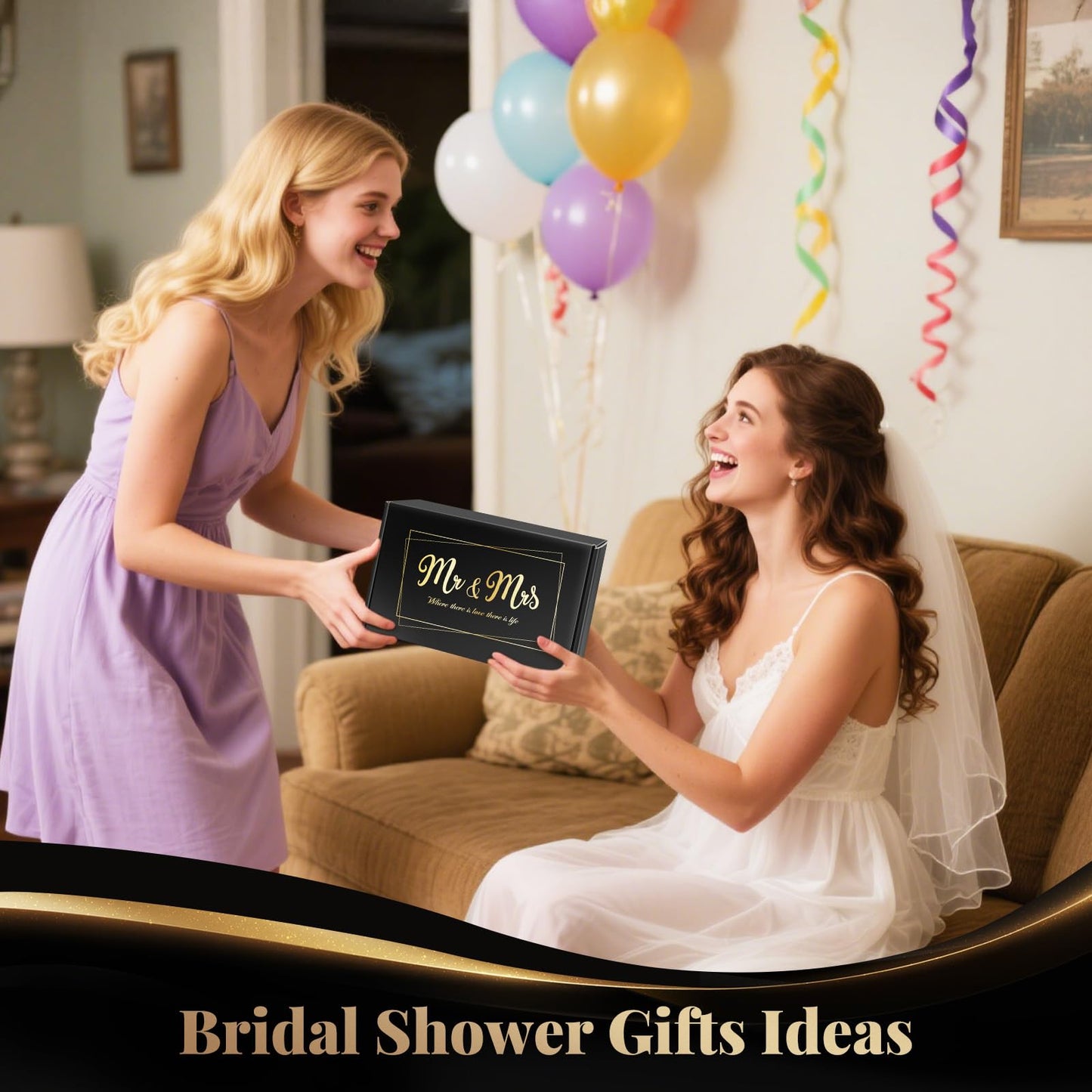 Linkax Mr and Mrs Coffee Mug Couple Gifts, White Elephant Christmas Wedding Gifts for Couples 2025, Useful Anniversary Engagement Present for Couple Newlyweds Husband Wife Bridal Shower Bride to Be