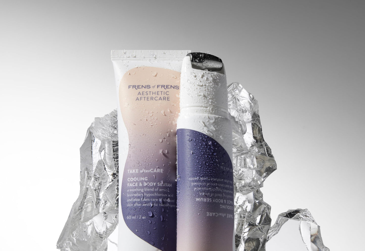 Frens of Frens Aesthetic Aftercare | TAKE After CARE Arnica & Bromelain Gel for Bruising, Swelling after Fillers, Cosmetic Injections | Cooling Depuff Serum Face Roller | 100% Vegan (60ml)