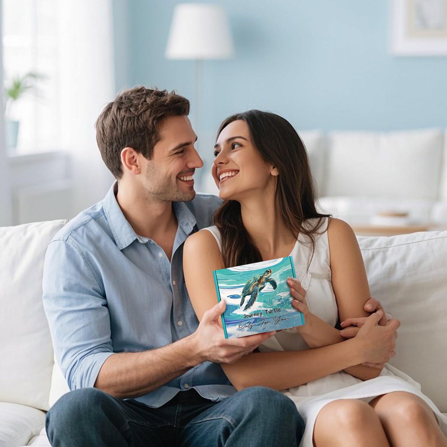 Sea Turtle Gifts for Women – Travel Gift Set for Turtle Lovers, Birthday Gift Baskets for Her, Cute Ocean Themed Present for Mom, Sister, Friends, Valentine’s Day, Christmas, Mother's Day