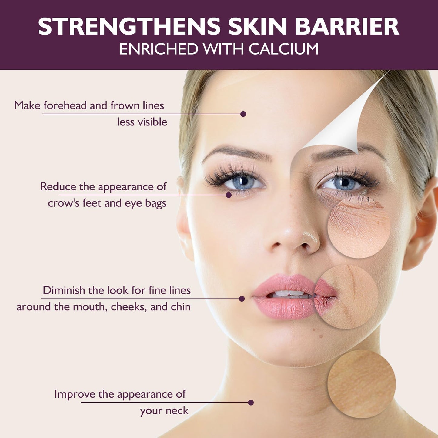 Calcium Volume Multi Balm, Wrinkle Core Stick, Collagen Moisturing Stick, Cemenrete Calcium Multi Balm Anti-aging, Sagging, Wrinkles(2PCS)