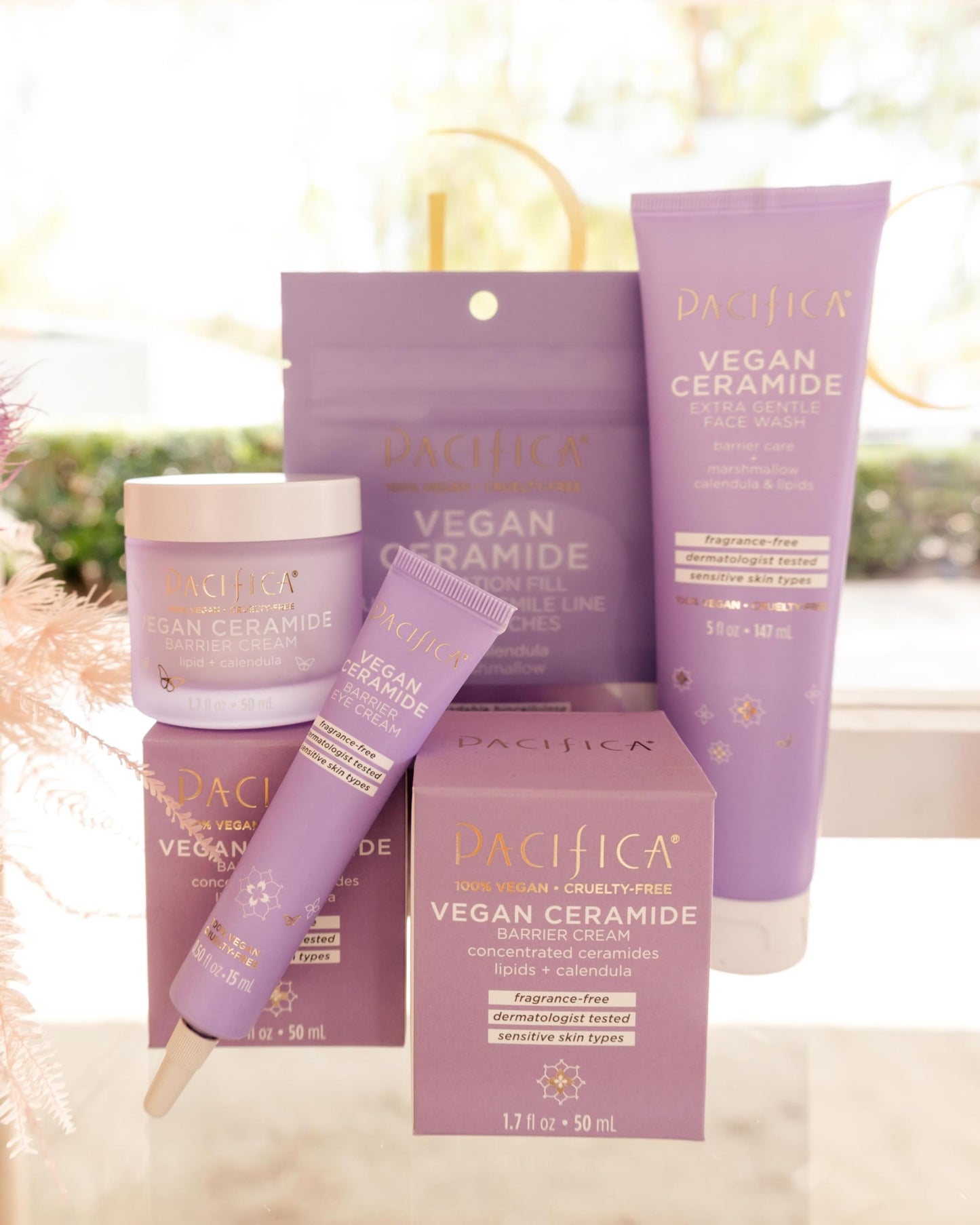 Pacifica Vegan Ceramide Barrier Eye Cream – Hydrating Under Eye Moisturizer for Dry, Sensitive Skin, Fragrance-Free Treatment for Dark Circles, Puffiness & Fine Lines Dermatologist Tested Clean Beauty