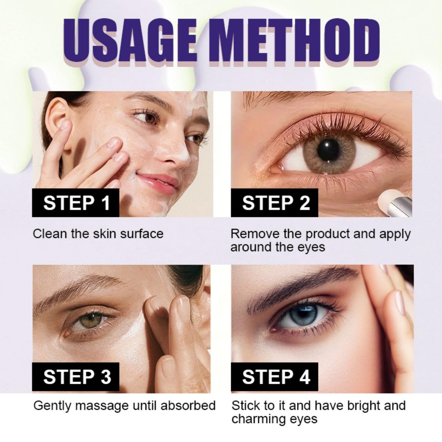 Turmeric Vitamin C Eye Stick, Unde Eye Balm for Dark Circles and Puffiness Anti Aging Moisturizer Under Eye Cream Even Skin Tone Firming Hydrating Bags Reduces Fine Lines 1.41 Oz