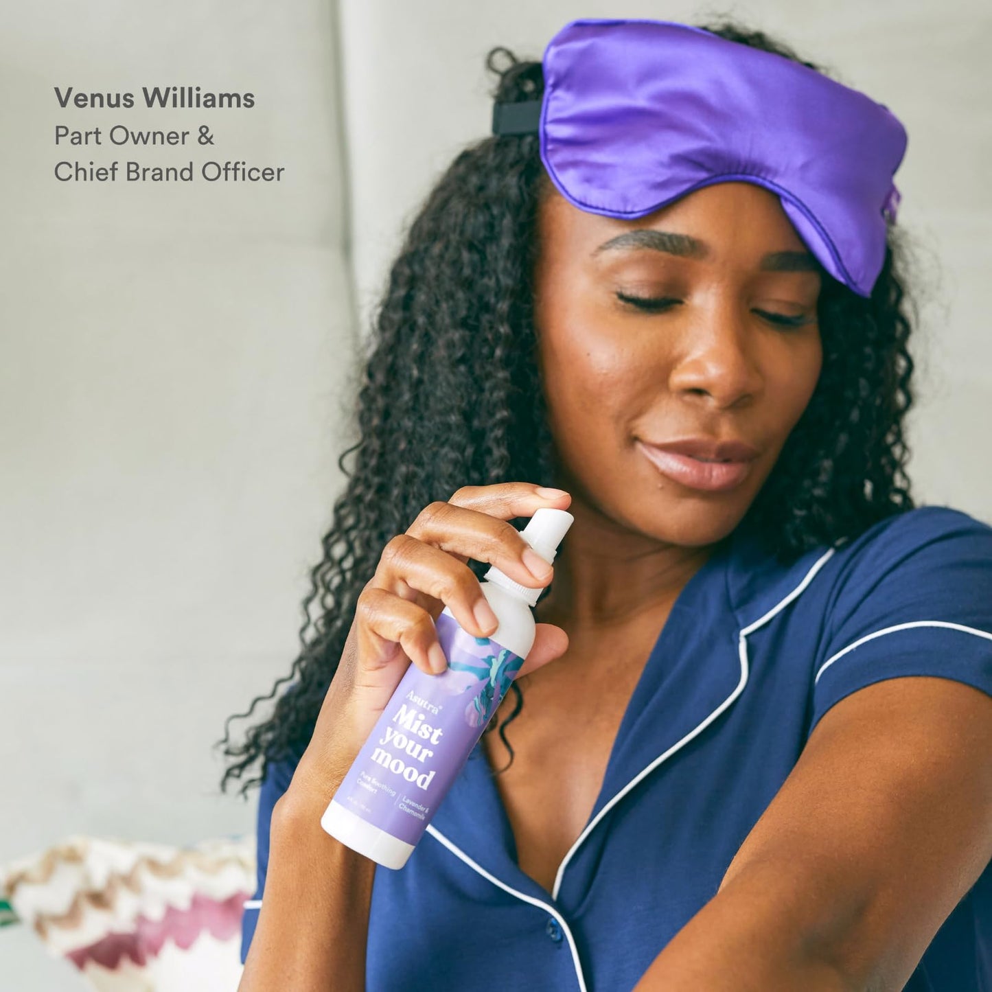 ASUTRA Silk Eye Pillow for Sleep, Purple - Filled w/Lavender Buds & Flax Seeds, Weighted Eye Mask, Meditation & Light Blocking Blindfold, Cooling Gel Mask Included