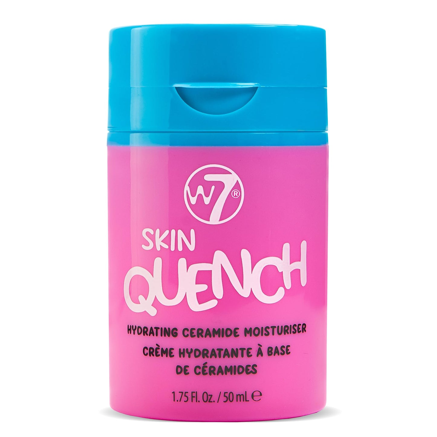 W7 Skin Quench Full Size Skincare Gift Set - Hydrating Skincare Bundle with Aloe Vera & Ceramides - Complete & Long-Lasting Moisturizing At-Home Routine