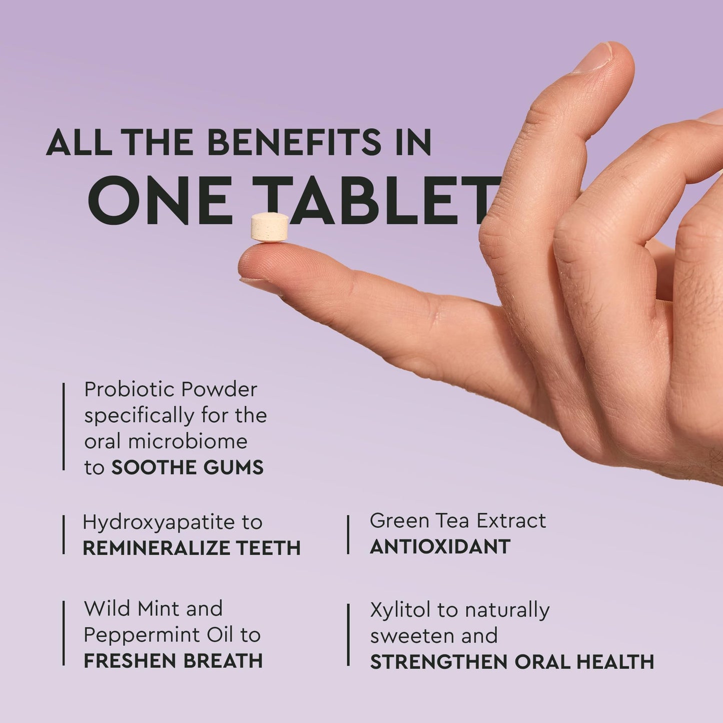 Boka Fluoride Free Toothpaste - Nano Hydroxyapatite - Ela Mint 4oz and Travel Size Mouthwash Tablets - Hydroxyapatite, Fluoride/Alcohol Free & Eco-Friendly