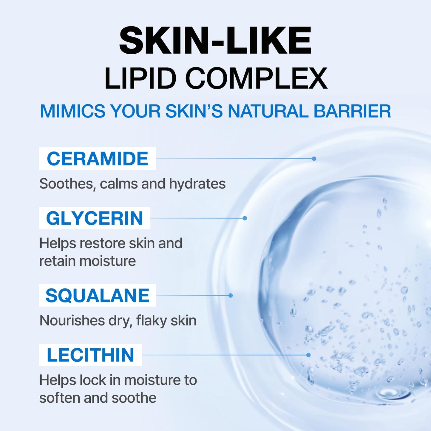 Physiogel Daily Hydrating Facial Moisturizer Lightweight Cream, 72 hrs Hydration for Dry & Sensitive Skin, Korean skin care, Fragrance-Free, Non-Comedogenic, Dermatologist-Tested, Ceramide, Squalane.