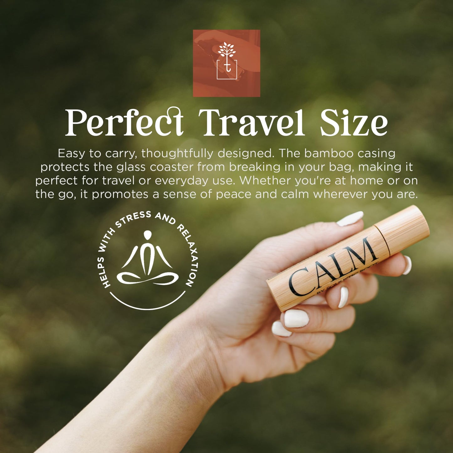 Soulistic Root Calm Essential Oil Roll On for Women – Aromatherapy Blend w/Lavender, Chamomile, Clary Sage – Rollerball for Relaxation, Self Care, Skin, Massage, Wellness & Gift Ideas – 10ml Bottle