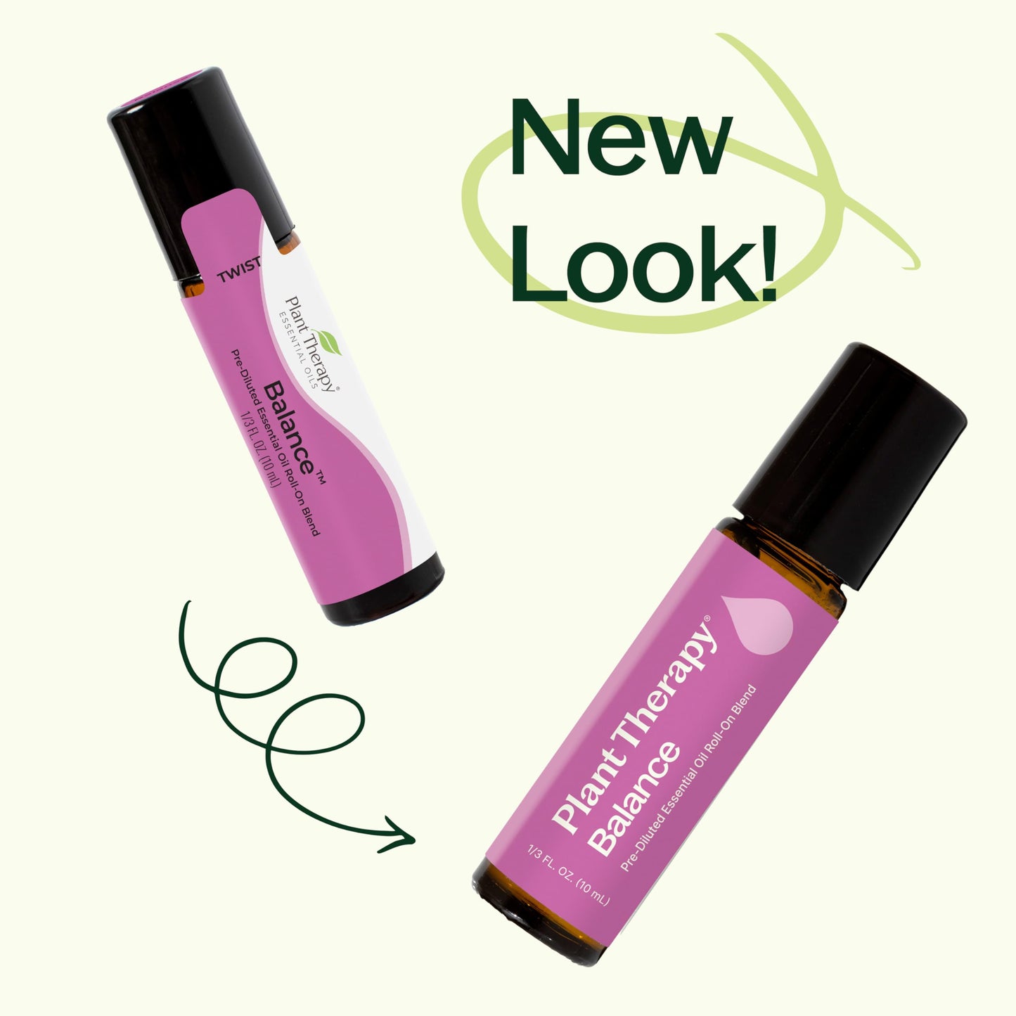 Plant Therapy Balance Essential Oil Blend 10 mL (1/3 oz) Pre-Diluted Roll-On 100% Pure, Therapeutic Grade