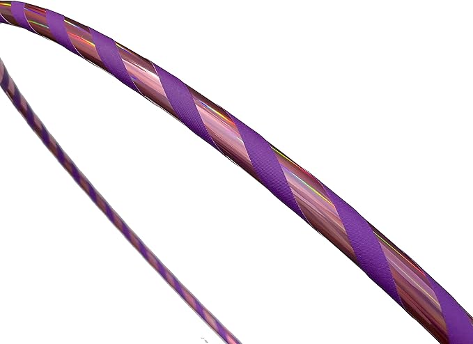 36" Purple Hula Hoop for Fitness, Dance and Fun | Lighter Weight at 11 oz | Made in The USA