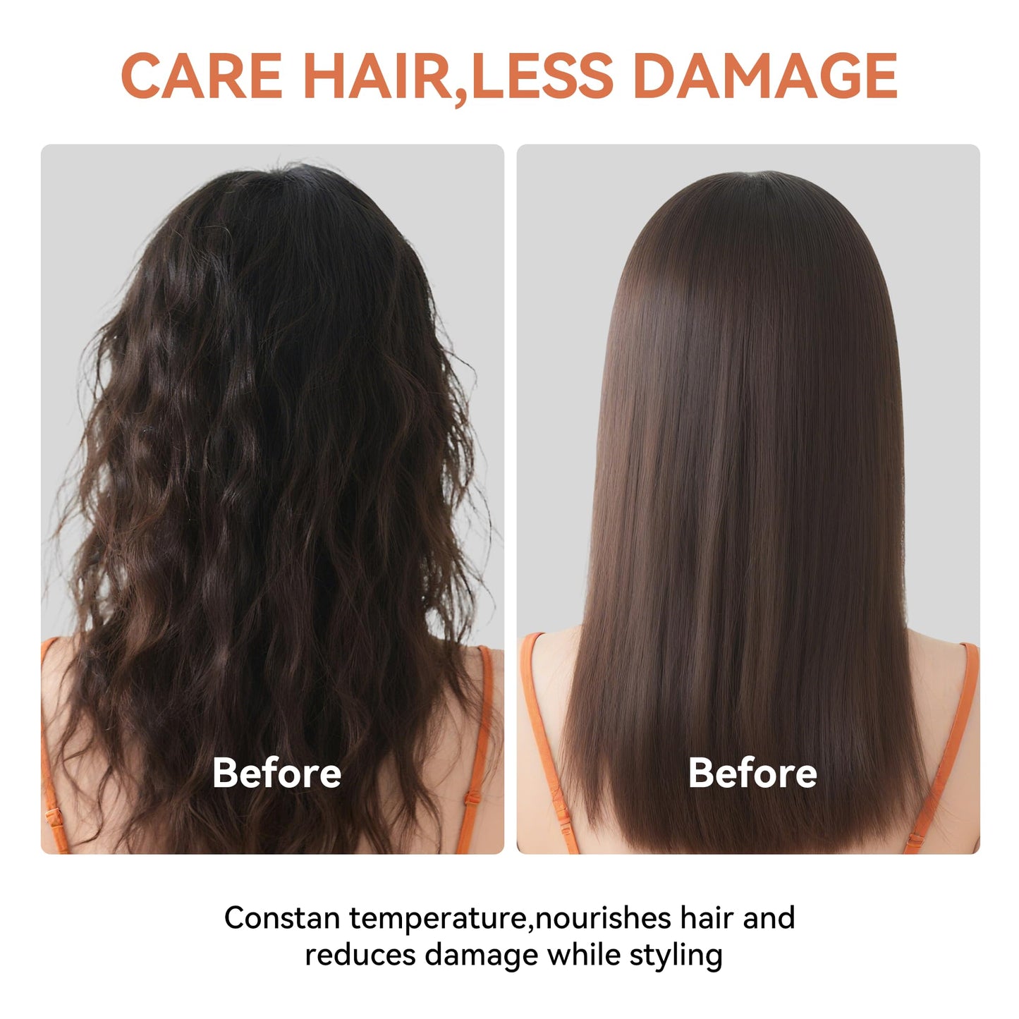 StyleFi Mini Hair Dryer Brush, 4 in 1 Travel Blow Dryer Brush, Double Voltage Hot-Air Hair Brushes with 3 Adjustable Temperatures,Fast Curly Hair Brush for Curling/Volumizing/Straightening/Styling