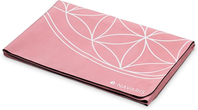Navaris Foldable Yoga Mat for Travel - 1/16" (1.5mm) Thick Exercise Mat for Pilates, Workout, Gym, Fitness - Non-Slip Folding Portable Mat