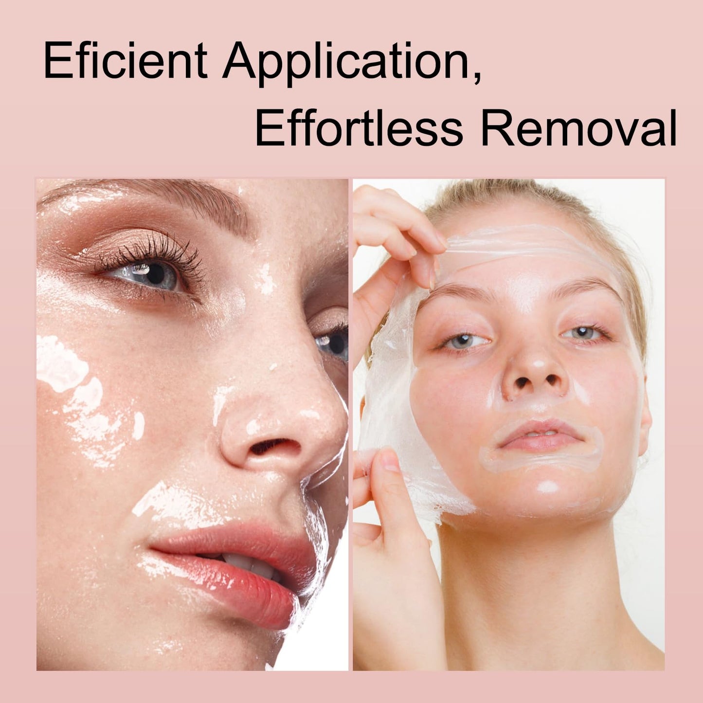 Generic Collagen Night Wrapping Mask, Peel Off Hydrolyzed Collagen Facial Mask, Elasticity & Hydration, Tight Skin, Reduce Sagging & Dullness, 2.54 fl.oz