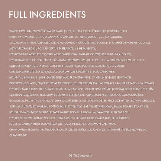 Dr.Ceuracle Vegan Kombucha Tea Sleeping Mask - Hydrating Overnight Face Mask with Niacinamide, Bakuchiol, Ceramide, Korean Skincare (100 g / 3.52 oz.)