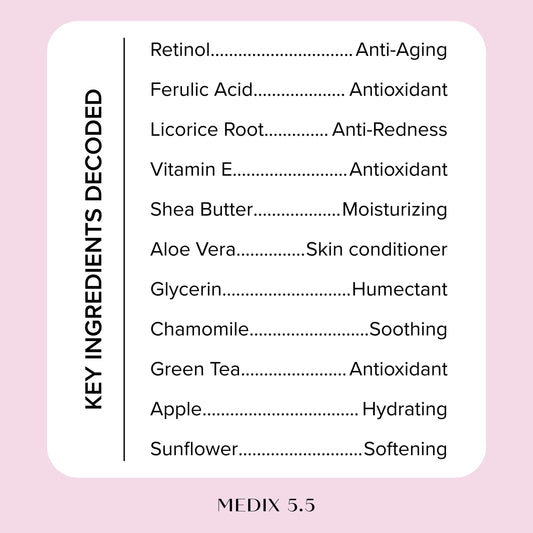 MEDIX Fragrance Free Firming Retinol Body Lotion + Collagen Peptides Cream 2pc Skincare Set | Crepey Skin Treatment | Anti Aging Body Cream & Face Moisturizer For Crepe Skin, Cellulite, & Wrinkles