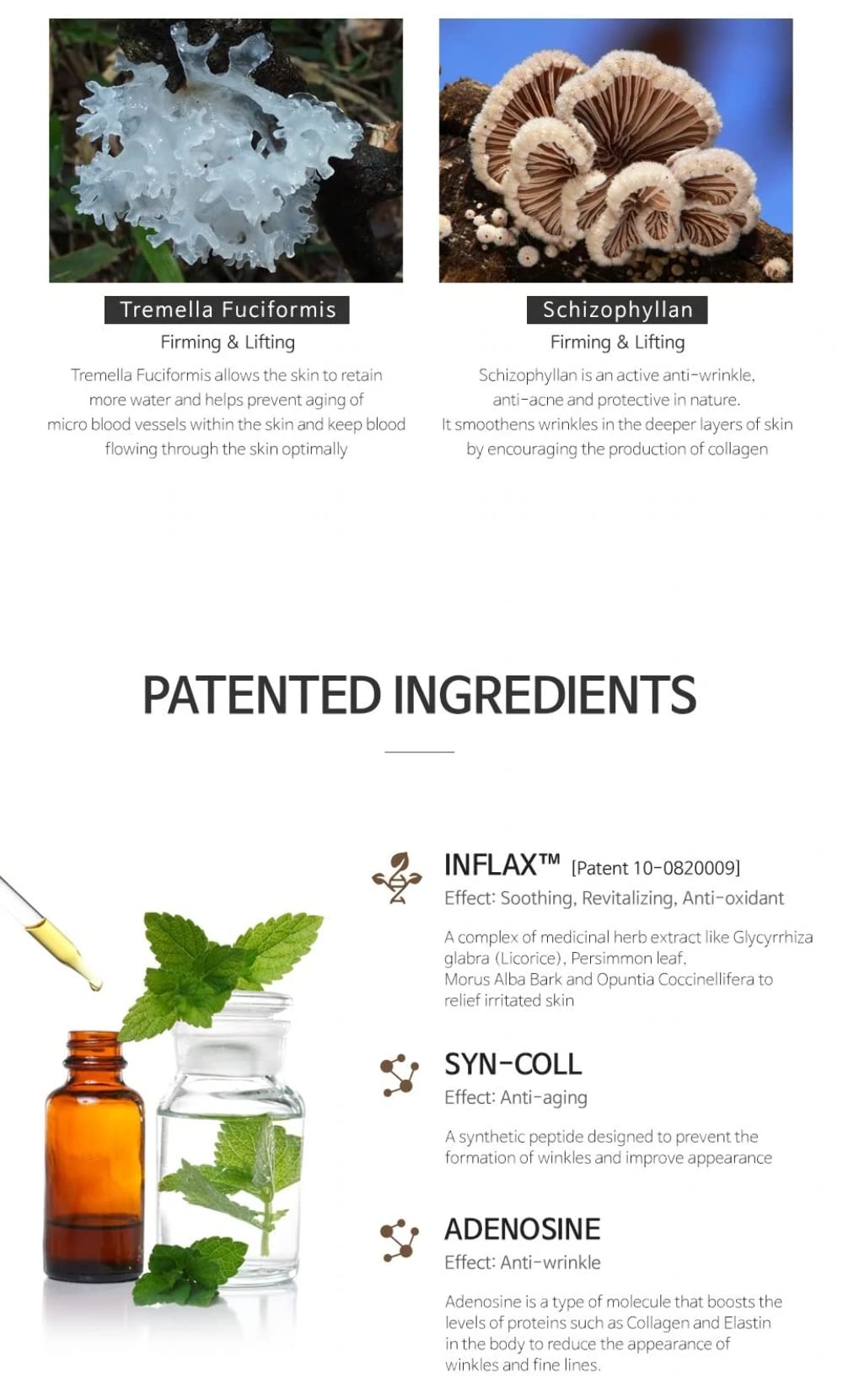 Time Stop Collagen Ampoule Mushroom Extract