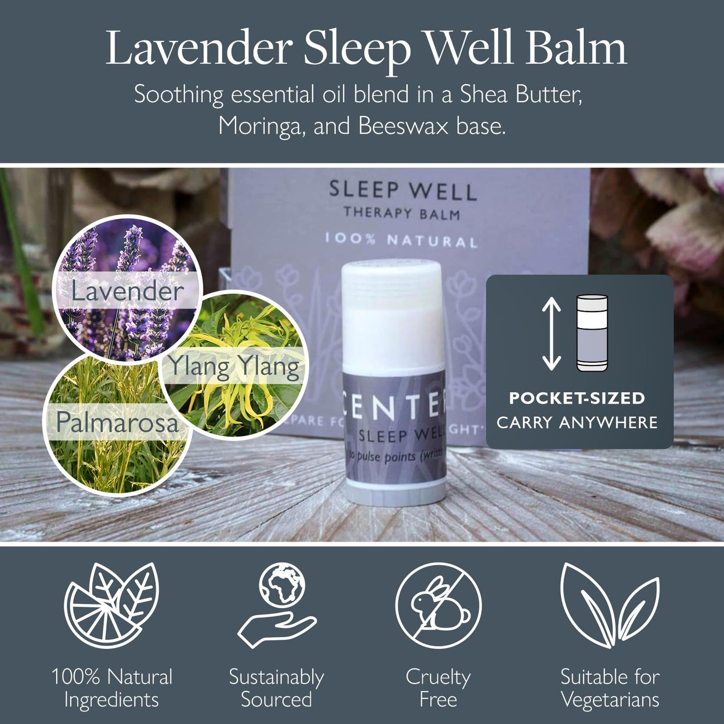 Scentered Lavender Heating Pad & Microwavable Neck Wrap – Aromatherapy Neck Pillow & Sleep Balm Gift Set – Pain Relief for Muscle Aches, Shoulders & Back – Heat Pack & Essential Oil Roll On for Sleep