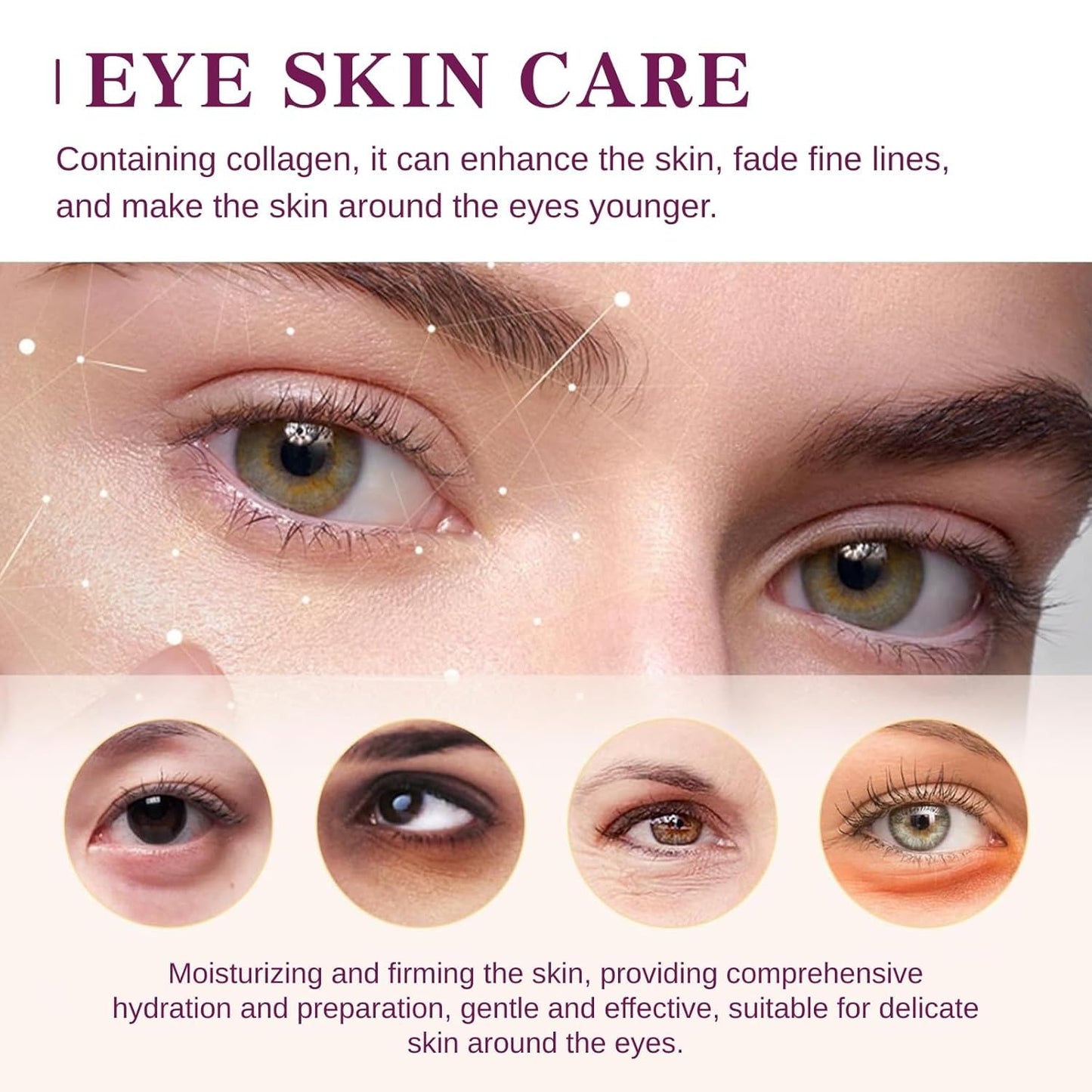 2 Pcs Calcium Multi Balm, Calcium Volume Multi Balm, Wrinkle Core Stick, Korean Collagen Moisturing Stick, Anti-aging, Hydrating, Firming Skin, Suitable for Eyes, Neck, Face