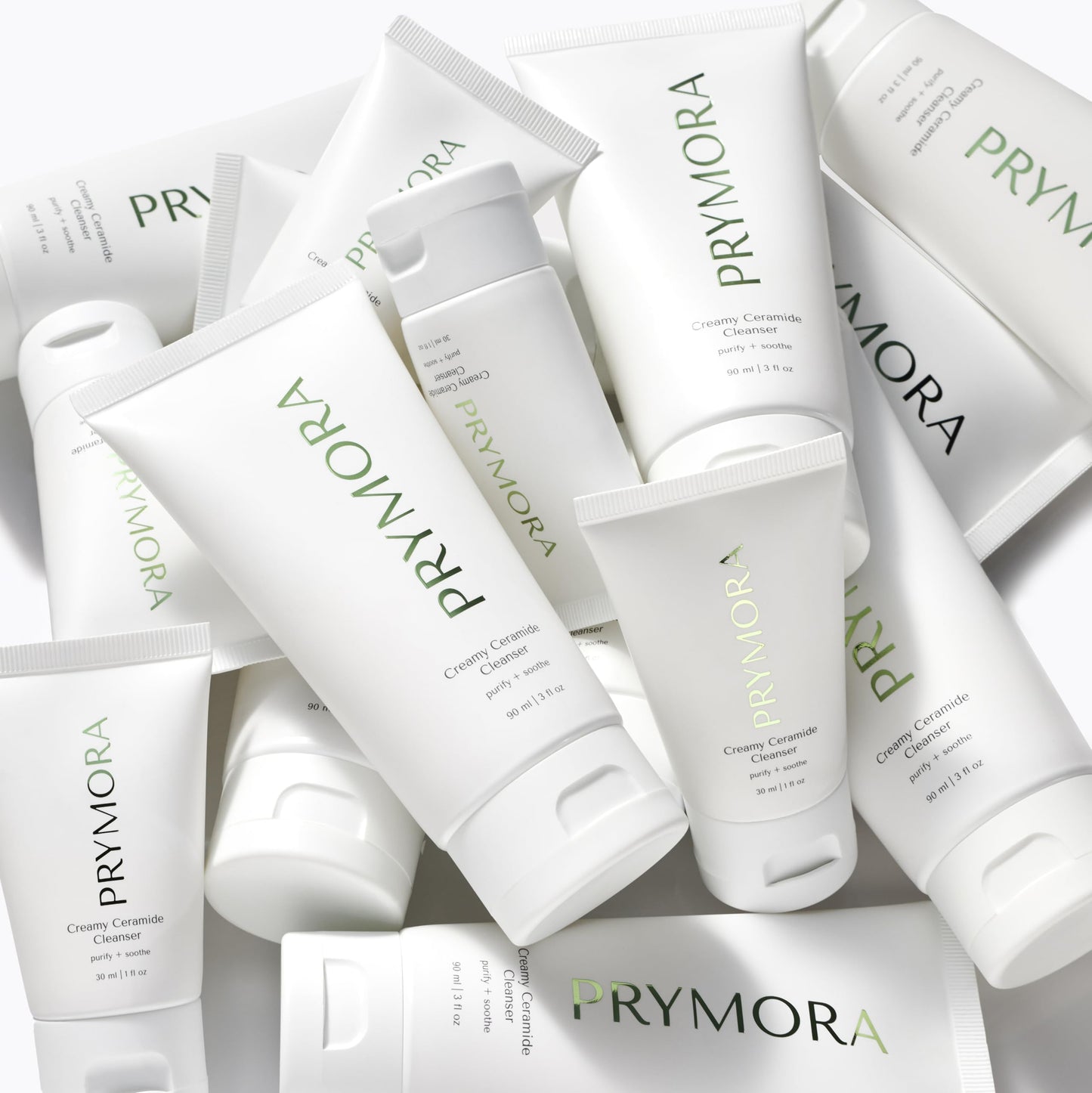 PRYMORA Mini Creamy Ceramide Cleanser | Purify + Soothe