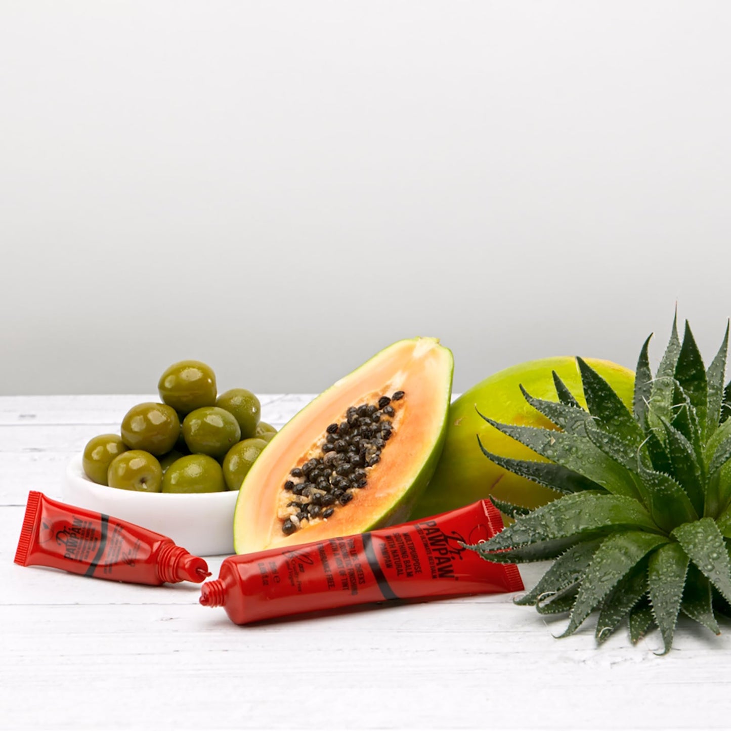 Dr. PawPaw Multipurpose Soothing Tinted Balm - Lip Balm for Lips, Cheeks, Eyes – Tinted Lip Balm - Lip Moisturizer with Pawpaw - Ultimated Red - 0.84 oz