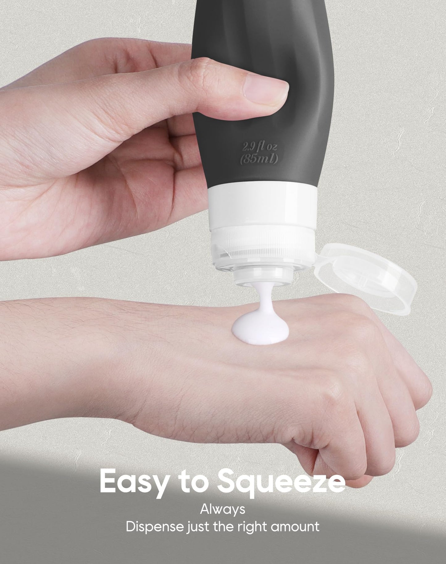 Morfone 16 Pack Silicone Travel Bottles Set for Toiletries TSA Approved Travel Containers Leakproof Squeezable Refillable Accessories 2oz 3oz Travel Essentials for Shampoo Lotion Liquids (BPA Free)