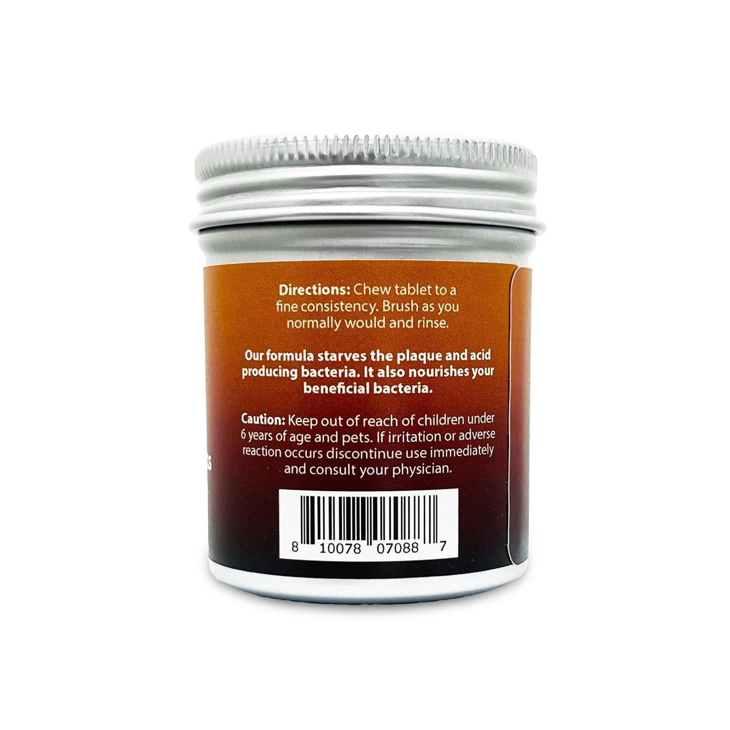 Weldental Chew Brush Smile Toothpaste Tablets 60 Count (Cinnamon)