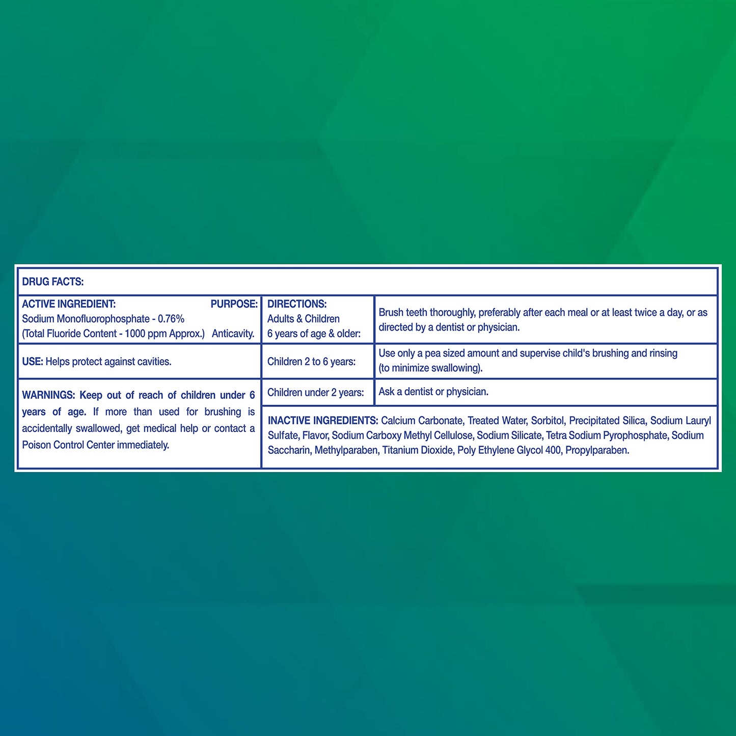 144 Tubes of Freshmint 0.6 oz. Anticavity Fluoride Toothpaste, Metallic Tube, Tubes do not have Individual Boxes for Extra Savings, Travel Size