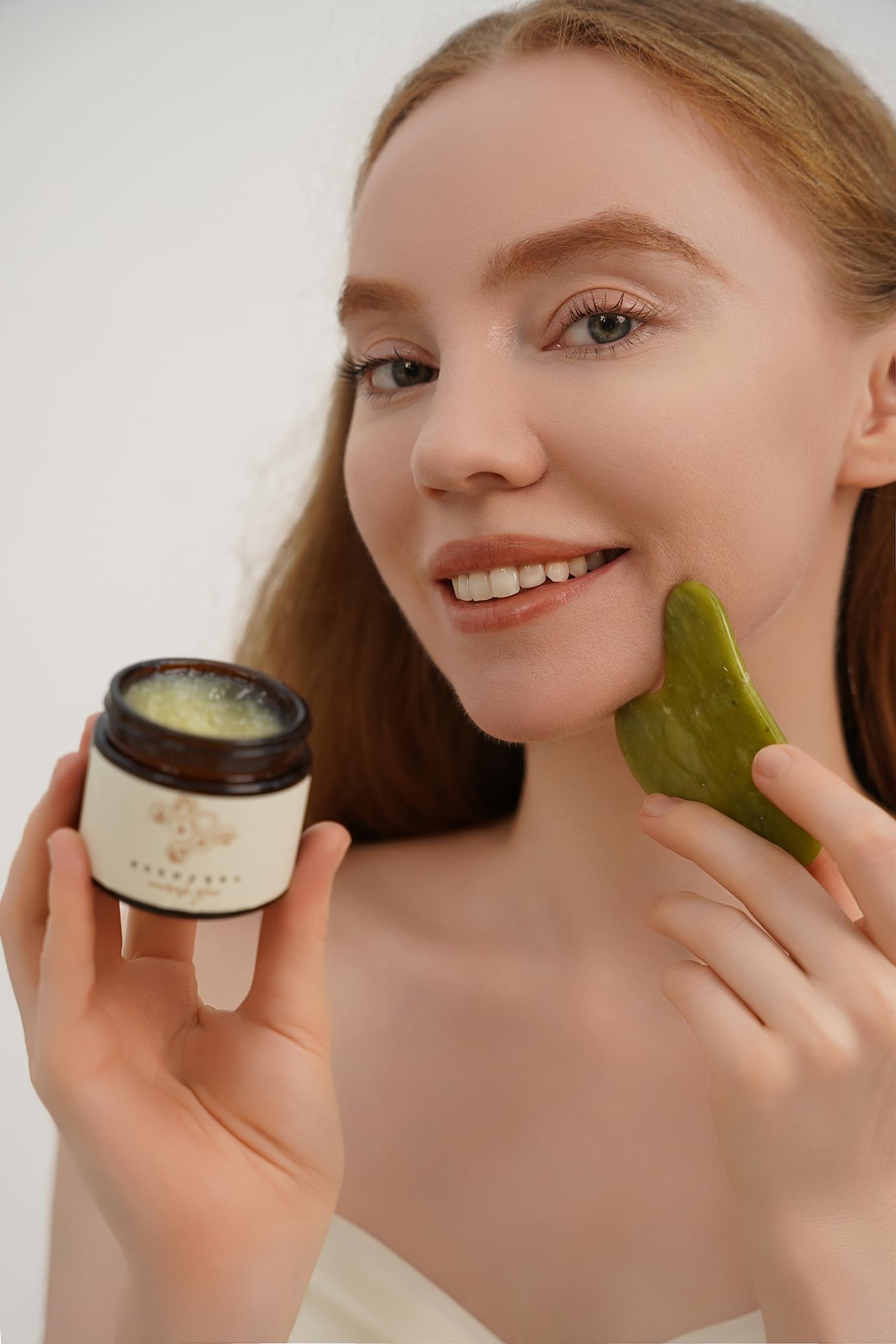 Beehydra Tallow Balm & Gua Sha Set – Grass-Fed Tallow Moisturizer for Face, Body & Hands – Natural & Fragrance-Free Skincare