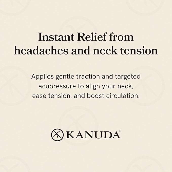 SOMA Nap Pillow - Cervical Traction Device for Neck Pain Relief Neck Stretcher Professional Neck Massager Home Physical Therapy Designed by a Physical Therapist