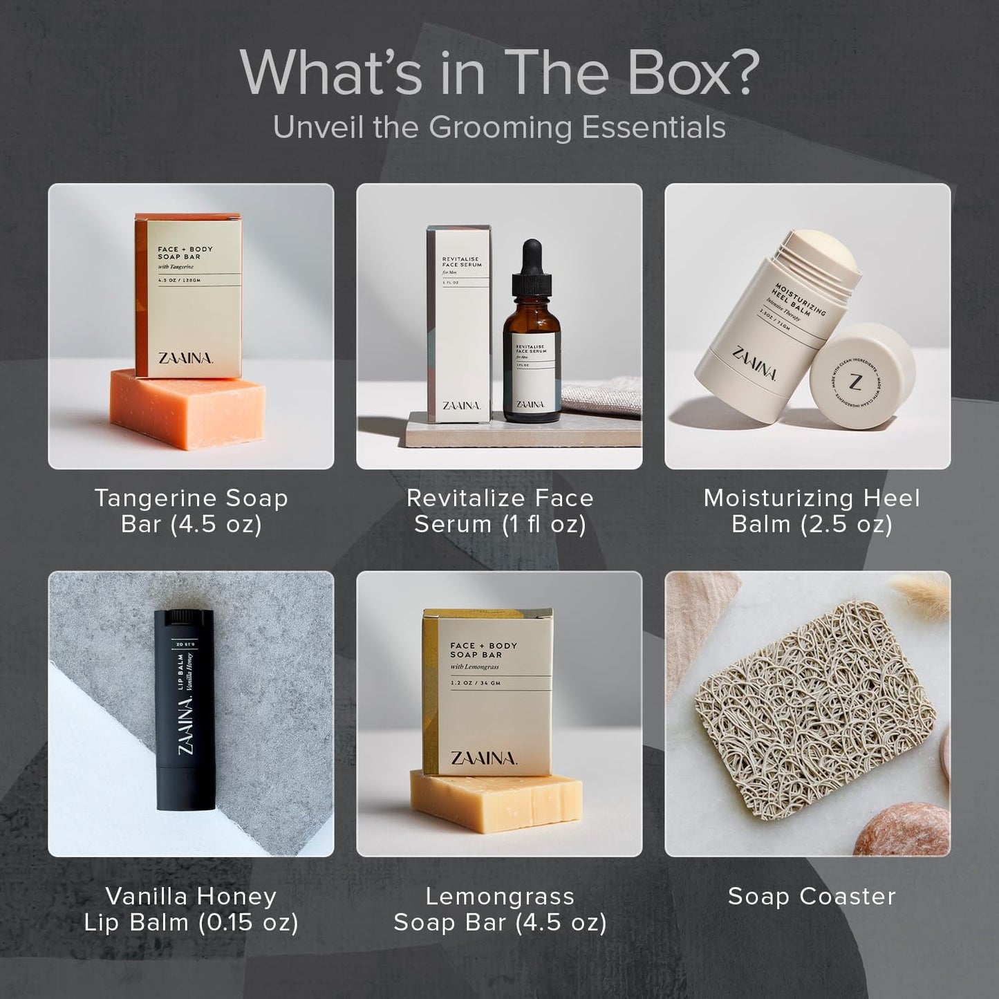 Men's Birthday Care Package with Card - Luxury Gift Set for Men, Body Self Care Kit for Men, Relaxing Spa Birthday Gift Basket by ZAAINA